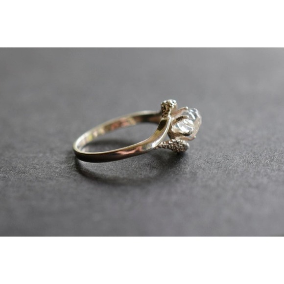 alternative raw diamond engagement ring raw crystal size 4 5 6 7 8 8 9 1… - Picture 4 of 5
